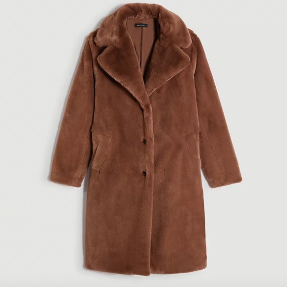 Faux Fur Coat NWT - Picture 3 of 6